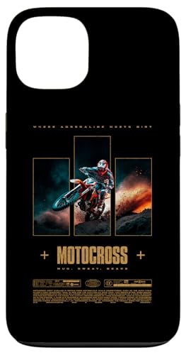Motocross Dirt Bike Rider Modern Motorrad Hülle für iPhone 13 Motocross Dirt Bike Rider Modern Motorrad Hülle für iPhone 13 von JRRTS Motorraddesigns