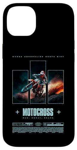Motocross Dirt Bike Rider Modern Motorrad Hülle für iPhone 14 Plus Motocross Dirt Bike Rider Modern Motorrad Hülle für iPhone 14 Plus von JRRTS Motorraddesigns