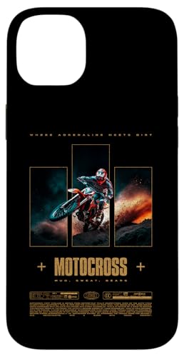 Motocross Dirt Bike Rider Modern Motorrad Hülle für iPhone 14 Plus Motocross Dirt Bike Rider Modern Motorrad Hülle für iPhone 14 Plus von JRRTS Motorraddesigns