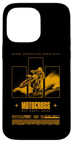 Motocross Dirt Bike Rider Modern Motorrad Hülle für iPhone 14 Pro Max von JRRTS Motorraddesigns