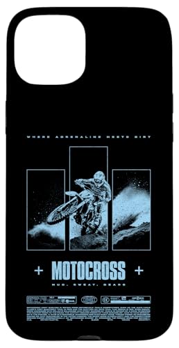 Motocross Dirt Bike Rider Modern Motorrad Hülle für iPhone 15 Plus Motocross Dirt Bike Rider Modern Motorrad Hülle für iPhone 15 Plus von JRRTS Motorraddesigns