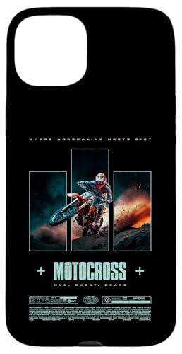 Motocross Dirt Bike Rider Modern Motorrad Hülle für iPhone 15 Plus Motocross Dirt Bike Rider Modern Motorrad Hülle für iPhone 15 Plus von JRRTS Motorraddesigns