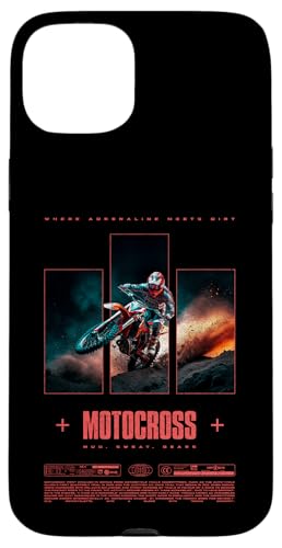 Motocross Dirt Bike Rider Modern Motorrad Hülle für iPhone 15 Plus Motocross Dirt Bike Rider Modern Motorrad Hülle für iPhone 15 Plus von JRRTS Motorraddesigns