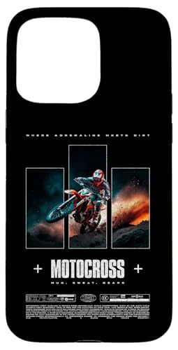 Motocross Dirt Bike Rider Modern Motorrad Hülle für iPhone 15 Pro Max Motocross Dirt Bike Rider Modern Motorrad Hülle für iPhone 15 Pro Max von JRRTS Motorraddesigns
