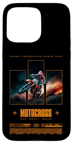 Motocross Dirt Bike Rider Modern Motorrad Hülle für iPhone 15 Pro Max Motocross Dirt Bike Rider Modern Motorrad Hülle für iPhone 15 Pro Max von JRRTS Motorraddesigns