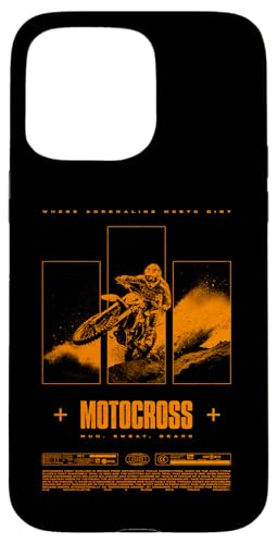 Motocross Dirt Bike Rider Modern Motorrad Hülle für iPhone 15 Pro Max Motocross Dirt Bike Rider Modern Motorrad Hülle für iPhone 15 Pro Max von JRRTS Motorraddesigns