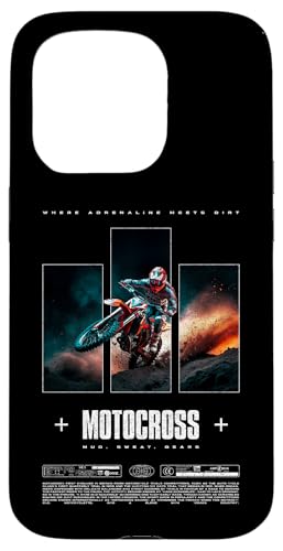 Motocross Dirt Bike Rider Modern Motorrad Hülle für iPhone 15 Pro Motocross Dirt Bike Rider Modern Motorrad Hülle für iPhone 15 Pro von JRRTS Motorraddesigns