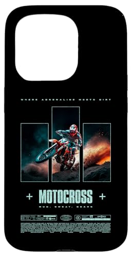 Motocross Dirt Bike Rider Modern Motorrad Hülle für iPhone 15 Pro Motocross Dirt Bike Rider Modern Motorrad Hülle für iPhone 15 Pro von JRRTS Motorraddesigns