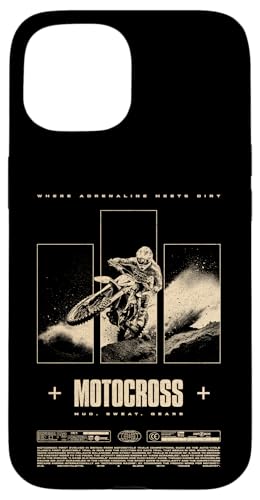 Motocross Dirt Bike Rider Modern Motorrad Hülle für iPhone 15 Motocross Dirt Bike Rider Modern Motorrad Hülle für iPhone 15 von JRRTS Motorraddesigns