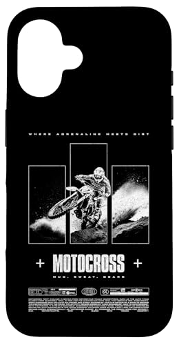 Motocross Dirt Bike Rider Modern Motorrad Hülle für iPhone 16 Motocross Dirt Bike Rider Modern Motorrad Hülle für iPhone 16 von JRRTS Motorraddesigns