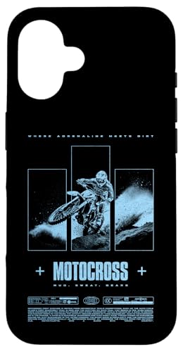Motocross Dirt Bike Rider Modern Motorrad Hülle für iPhone 16 Motocross Dirt Bike Rider Modern Motorrad Hülle für iPhone 16 von JRRTS Motorraddesigns