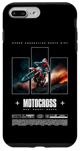 Motocross Dirt Bike Rider Modern Motorrad Hülle für iPhone 7 Plus/8 Plus Motocross Dirt Bike Rider Modern Motorrad Hülle für iPhone 7 Plus/8 Plus von JRRTS Motorraddesigns