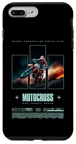 Motocross Dirt Bike Rider Modern Motorrad Hülle für iPhone 7 Plus/8 Plus Motocross Dirt Bike Rider Modern Motorrad Hülle für iPhone 7 Plus/8 Plus von JRRTS Motorraddesigns