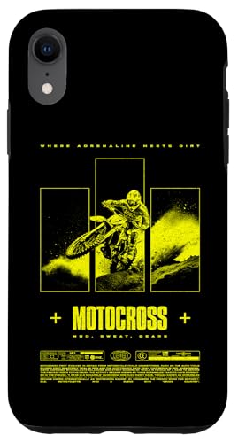 Motocross Dirt Bike Rider Modern Motorrad Hülle für iPhone XR Motocross Dirt Bike Rider Modern Motorrad Hülle für iPhone XR von JRRTS Motorraddesigns