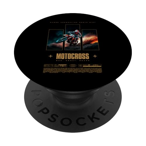Motocross Dirt Bike Rider Modern Motorrad PopSockets Klebender PopGrip Motocross Dirt Bike Rider Modern Motorrad PopSockets Klebender PopGrip von JRRTS Motorraddesigns
