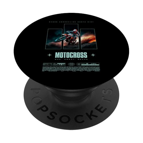 Motocross Dirt Bike Rider Modern Motorrad PopSockets Klebender PopGrip Motocross Dirt Bike Rider Modern Motorrad PopSockets Klebender PopGrip von JRRTS Motorraddesigns