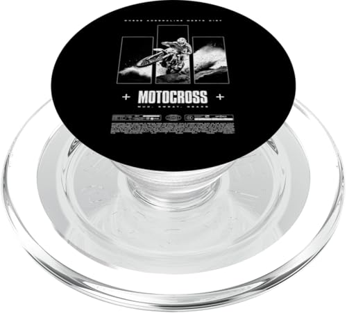 Motocross Dirt Bike Rider Modern Motorrad PopSockets PopGrip für MagSafe Motocross Dirt Bike Rider Modern Motorrad PopSockets PopGrip für MagSafe von JRRTS Motorraddesigns