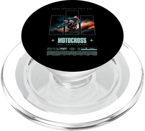Motocross Dirt Bike Rider Modern Motorrad PopSockets PopGrip für MagSafe Motocross Dirt Bike Rider Modern Motorrad PopSockets PopGrip für MagSafe von JRRTS Motorraddesigns