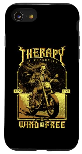 Motorradfahrer Männer Therapie Motorradliebhaber Biker Hülle für iPhone SE (2020) / 7 / 8 von JRRTS Motorraddesigns