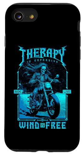 Motorradfahrer Männer Therapie Motorradliebhaber Biker Hülle für iPhone SE (2020) / 7 / 8 von JRRTS Motorraddesigns