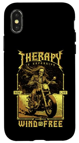 Motorradfahrer Männer Therapie Motorradliebhaber Biker Hülle für iPhone X/XS Motorradfahrer Männer Therapie Motorradliebhaber Biker Hülle für iPhone X/XS von JRRTS Motorraddesigns