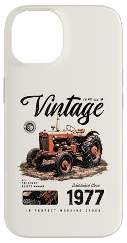 Vintage Tractor Farmer Birthday geboren 1977 geboren Hülle für iPhone 14 Vintage Tractor Farmer Birthday geboren 1977 geboren Hülle für iPhone 14 von JRRTS RETRO BUTSTRUTTY Bauerntraktor Designs