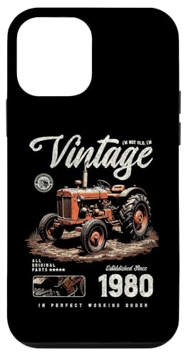 Vintage Tractor Farmer Birthday geboren 1980 geboren 1980 Hülle für iPhone 12 mini Vintage Tractor Farmer Birthday geboren 1980 geboren 1980 Hülle für iPhone 12 mini von JRRTS RETRO BUTSTRUTTY Bauerntraktor Designs