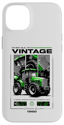 Vintage Tractor Farmer Birthday geboren 1980 geboren 1980 Hülle für iPhone 14 Plus Vintage Tractor Farmer Birthday geboren 1980 geboren 1980 Hülle für iPhone 14 Plus von JRRTS RETRO BUTSTRUTTY Bauerntraktor Designs
