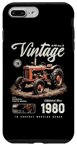 Vintage Tractor Farmer Birthday geboren 1980 geboren 1980 Hülle für iPhone 7 Plus/8 Plus Vintage Tractor Farmer Birthday geboren 1980 geboren 1980 Hülle für iPhone 7 Plus/8 Plus von JRRTS RETRO BUTSTRUTTY Bauerntraktor Designs