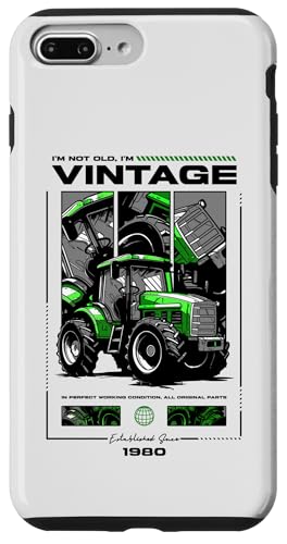 Vintage Tractor Farmer Birthday geboren 1980 geboren 1980 Hülle für iPhone 7 Plus/8 Plus Vintage Tractor Farmer Birthday geboren 1980 geboren 1980 Hülle für iPhone 7 Plus/8 Plus von JRRTS RETRO BUTSTRUTTY Bauerntraktor Designs