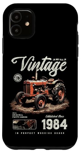 Vintage Tractor Farmer Birthday geboren 1984 geboren 1984 Hülle für iPhone 11 Vintage Tractor Farmer Birthday geboren 1984 geboren 1984 Hülle für iPhone 11 von JRRTS RETRO BUTSTRUTTY Bauerntraktor Designs