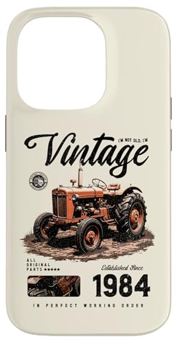 Vintage Tractor Farmer Birthday geboren 1984 geboren 1984 Hülle für iPhone 14 Pro Vintage Tractor Farmer Birthday geboren 1984 geboren 1984 Hülle für iPhone 14 Pro von JRRTS RETRO BUTSTRUTTY Bauerntraktor Designs