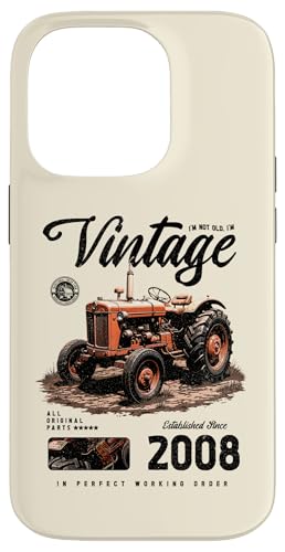 Vintage Tractor Farmer Birthday geboren 2008 geboren 2008 Hülle für iPhone 14 Pro Vintage Tractor Farmer Birthday geboren 2008 geboren 2008 Hülle für iPhone 14 Pro von JRRTS RETRO BUTSTRUTTY Bauerntraktor Designs