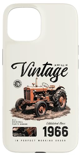 Vintage Tractor Farmer Geburtstag geboren 1966 geboren Hülle für iPhone 15 Vintage Tractor Farmer Geburtstag geboren 1966 geboren Hülle für iPhone 15 von JRRTS RETRO BUTSTRUTTY Bauerntraktor Designs