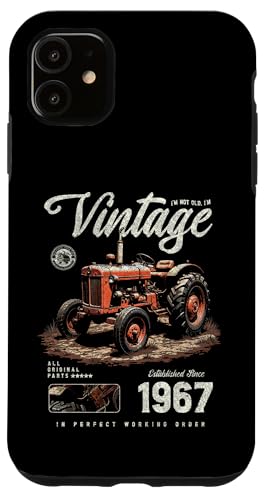 Vintage Tractor Farmer Geburtstag geboren 1967 geboren Hülle für iPhone 11 Vintage Tractor Farmer Geburtstag geboren 1967 geboren Hülle für iPhone 11 von JRRTS RETRO BUTSTRUTTY Bauerntraktor Designs