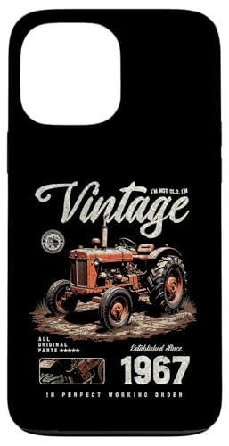 Vintage Tractor Farmer Geburtstag geboren 1967 geboren Hülle für iPhone 13 Pro Max Vintage Tractor Farmer Geburtstag geboren 1967 geboren Hülle für iPhone 13 Pro Max von JRRTS RETRO BUTSTRUTTY Bauerntraktor Designs