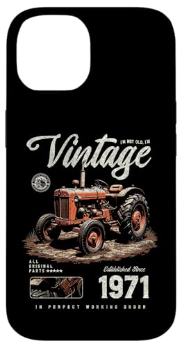 Vintage Tractor Farmer Geburtstag geboren 1971 geboren Hülle für iPhone 14 Vintage Tractor Farmer Geburtstag geboren 1971 geboren Hülle für iPhone 14 von JRRTS RETRO BUTSTRUTTY Bauerntraktor Designs