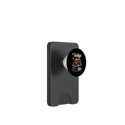 Vintage Tractor Farmer Geburtstag geboren 1971 geboren PopSockets PopWallet für MagSafe von JRRTS RETRO BUTSTRUTTY Bauerntraktor Designs