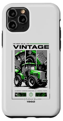 Vintage Tractor Farmer Geburtstag geboren 1982 geboren Hülle für iPhone 11 Pro Vintage Tractor Farmer Geburtstag geboren 1982 geboren Hülle für iPhone 11 Pro von JRRTS RETRO BUTSTRUTTY Bauerntraktor Designs