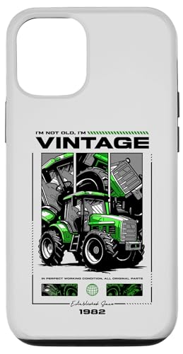 Vintage Tractor Farmer Geburtstag geboren 1982 geboren Hülle für iPhone 12/12 Pro Vintage Tractor Farmer Geburtstag geboren 1982 geboren Hülle für iPhone 12/12 Pro von JRRTS RETRO BUTSTRUTTY Bauerntraktor Designs