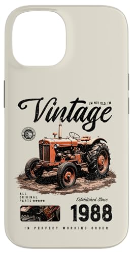 Vintage Tractor Farmer Geburtstag geboren 1988 geboren Hülle für iPhone 14 Vintage Tractor Farmer Geburtstag geboren 1988 geboren Hülle für iPhone 14 von JRRTS RETRO BUTSTRUTTY Bauerntraktor Designs