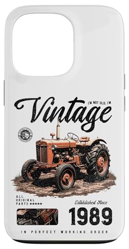 Vintage Tractor Farmer Geburtstag geboren 1989 geboren Hülle für iPhone 13 Pro Vintage Tractor Farmer Geburtstag geboren 1989 geboren Hülle für iPhone 13 Pro von JRRTS RETRO BUTSTRUTTY Bauerntraktor Designs