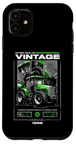 Vintage Tractor Farmer Geburtstag geboren 1996 Hülle für iPhone 11 Vintage Tractor Farmer Geburtstag geboren 1996 Hülle für iPhone 11 von JRRTS RETRO BUTSTRUTTY Bauerntraktor Designs