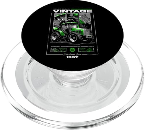 Vintage Tractor Farmer Geburtstag geboren 1997 PopSockets PopGrip für MagSafe Vintage Tractor Farmer Geburtstag geboren 1997 PopSockets PopGrip für MagSafe von JRRTS RETRO BUTSTRUTTY Bauerntraktor Designs