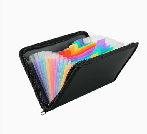 Fächermappe für A6, Fächermappe Datei Organizer mit Reißverschluss Ordnungsmappe 13 Fächern Dokumentenmappe für Schecks Rechnungen Quittungen Tickets Fächermappe für A6, Fächermappe Datei Organizer mit Reißverschluss Ordnungsmappe 13 Fächern Dokumentenmappe für Schecks Rechnungen Quittungen Tickets von JRSHIRLEYLTD