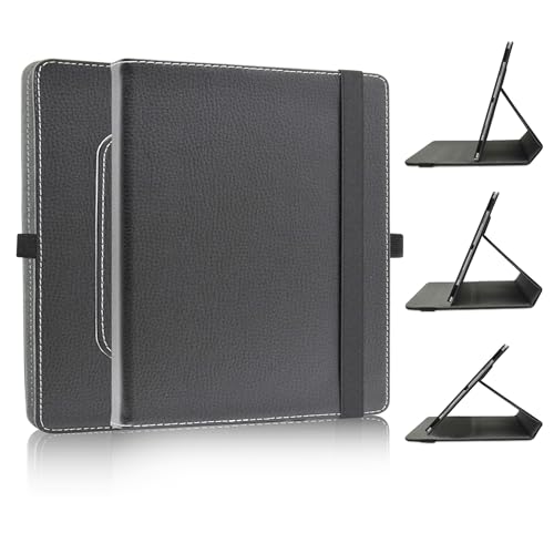 JRTAL Kompatibel mit Boox Tablet Go Hülle,360°Drehbarer Cover Kunstleder Schutzhülle Tasche Etui mit für Boox Tablet Go 10.3 Zoll Tablet（Nicht für Andere Modelle）- Schwarz von JRTAL