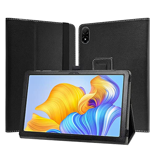 JRTAL Kompatibel mit Honor Pad 8 Hülle, Slim Fit Folio PU Leder dünne Schutzhülle Schale Etui Tasche für Honor Pad 8 12" Tablet（Nicht für Honor Pad X8 /X8 Lite）- Schwarz von JRTAL