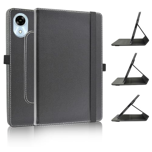 JRTAL Kompatibel mit UMIDIGI G1 Tab Mini Hülle,360°Drehbarer Cover Kunstleder Schutzhülle Tasche Etui mit Ständerfunktion für 8" UMIDIGI G1 Tab Mini Tablet(Nicht für Andere Modelle) - Schwarz von JRTAL