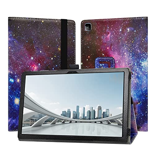 JRTAL Kompatibel mit Xiaomi Books 12.4 Hülle, Slim Fit Folio PU Leder dünne Schutzhülle Schale Etui Tasche für Xiaomi Book S Windows 12.4" Tablet - Galaxy von JRTAL