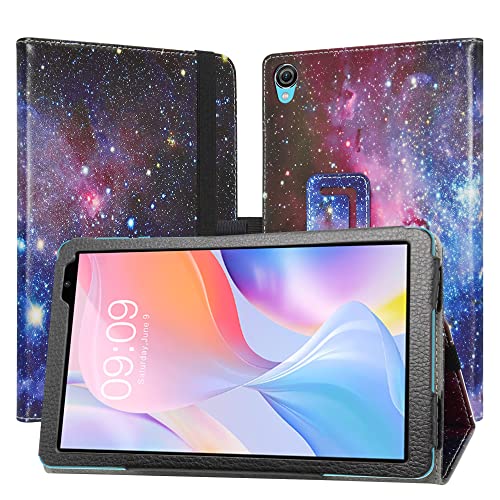 JRTAL Slim Fit Folio PU Leder dünne Schutzhülle Schale Etui Tasche für Teclast P80T / Alldocube iPlay 50 Mini Lite 8" Tablet - Galaxy von JRTAL